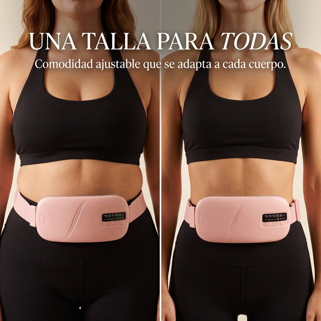 VELIA Pulse — Cinturón térmico con vibración para el dolor menstrual