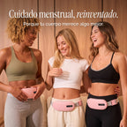 VELIA Pulse — Cinturón térmico con vibración para el dolor menstrual